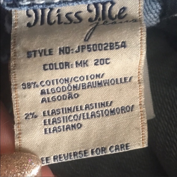 Miss Me JO5002954 bootcut jeans - Picture 8 of 8